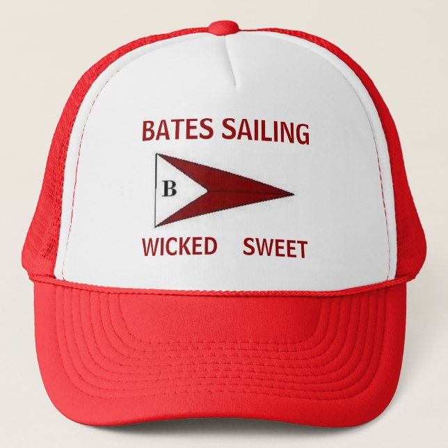Bates Sailing Trucker Hat (Front)
