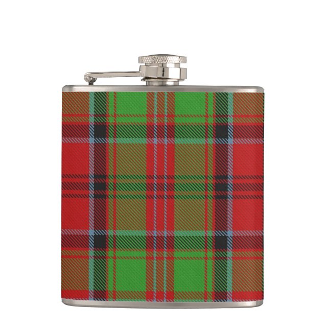 Bates Tartan Flask (Front)