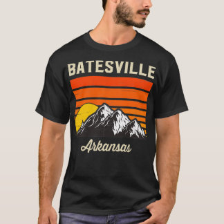 Batesville Arkansas Retro City State USA Souvenir  T-Shirt
