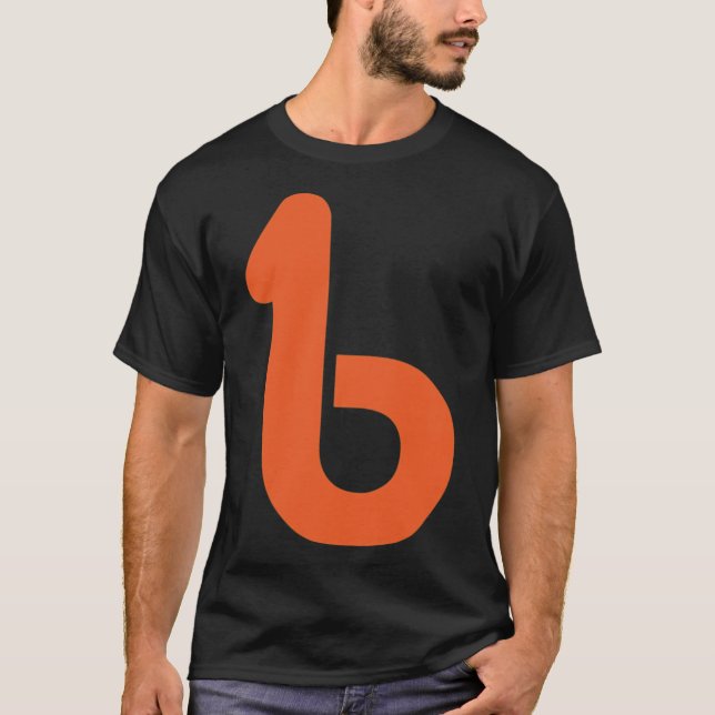 BateWorld Logo Orange Classic T-Shirt (Front)