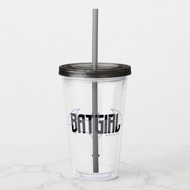 Batgirl Hi-Tech Name Graphic Acrylic Tumbler (Front)