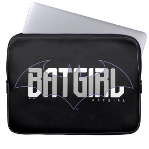 Batgirl Hi-Tech Name Graphic Laptop Sleeve