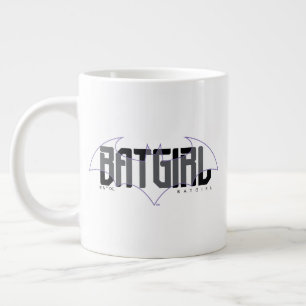 Batgirl Hi-Tech Name Graphic Large Coffee Mug