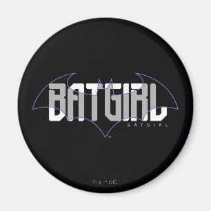 Batgirl Hi-Tech Name Graphic Magnet