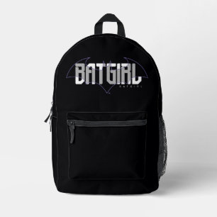 Batgirl Hi-Tech Name Graphic Printed Backpack