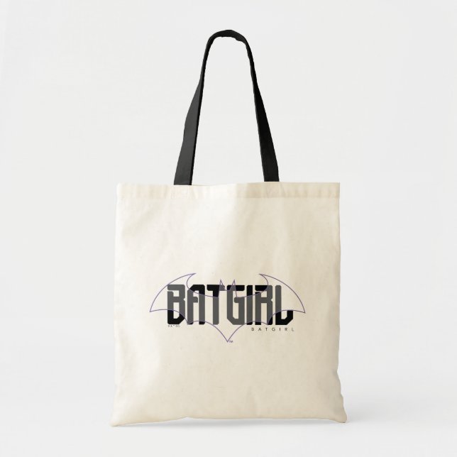Batgirl Hi-Tech Name Graphic Tote Bag (Front)