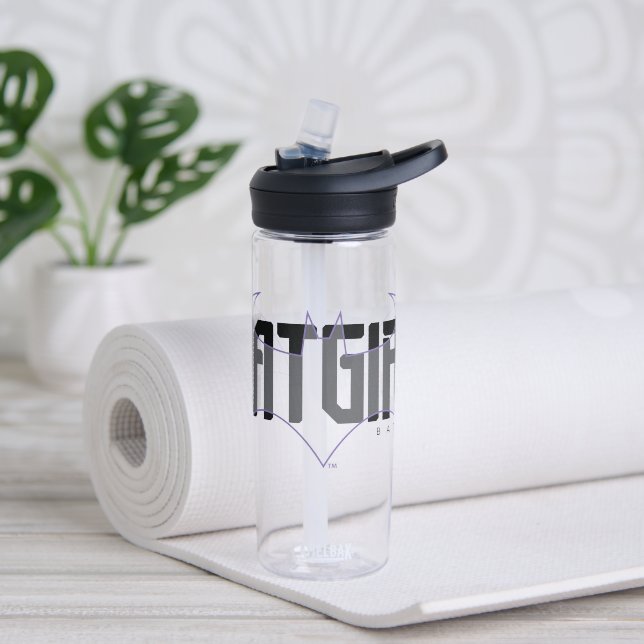 Batgirl Hi-Tech Name Graphic Water Bottle (Yoga)