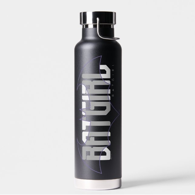 Batgirl Hi-Tech Name Graphic Water Bottle (Left)