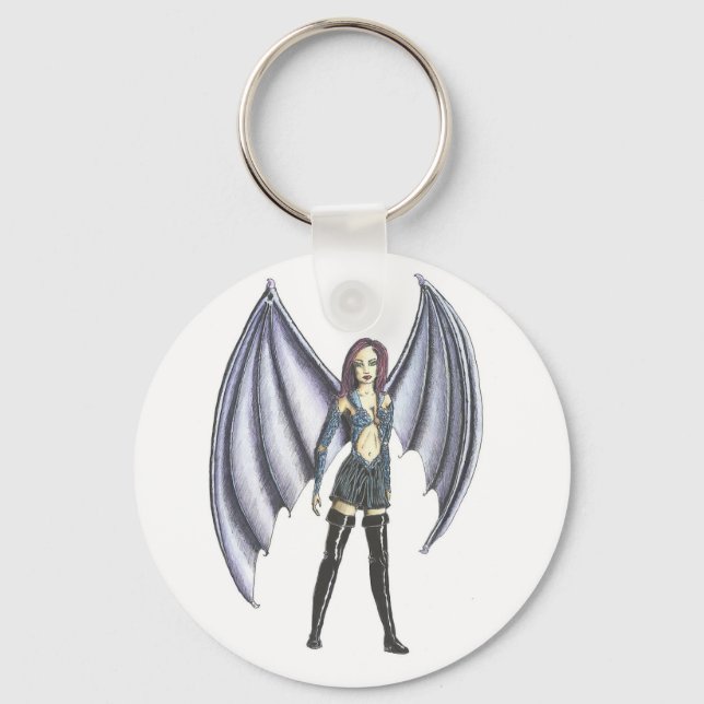 BatGirl Key Ring (Front)