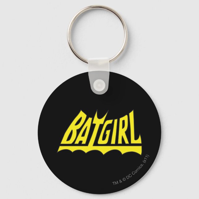 Batgirl Logo Key Ring (Front)