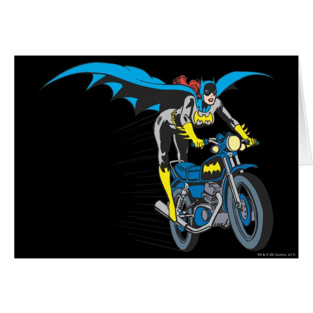 Batgirl on Batcycle (Front Horizontal)