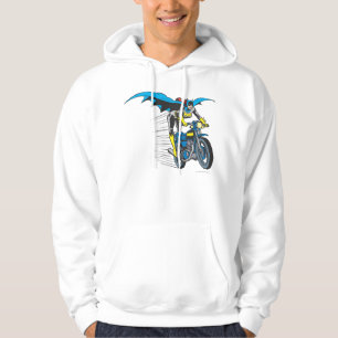 Batgirl on Batcycle Hoodie