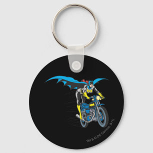 Batgirl on Batcycle Key Ring