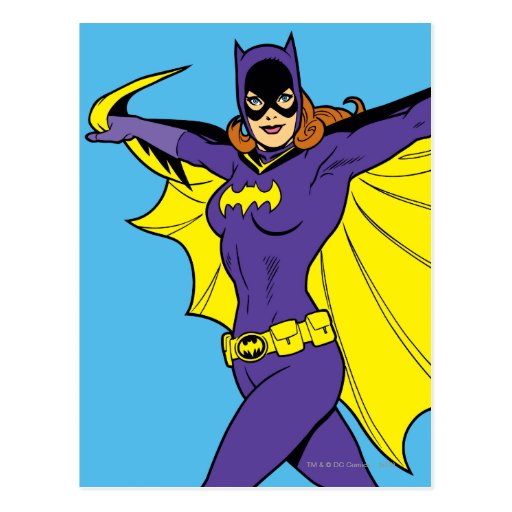 Image of Batgirl Postcard