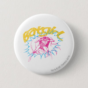 Batgirl Power 6 Cm Round Badge
