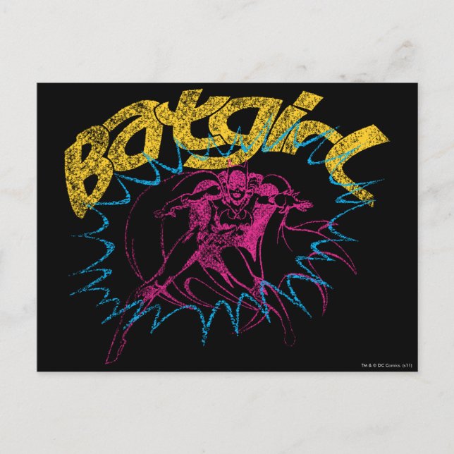 Batgirl Power Postcard (Front)