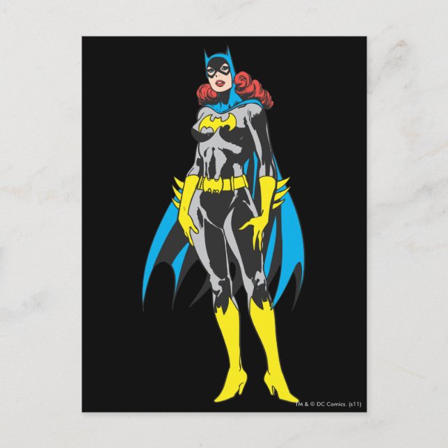 Batgirl Stands Postcard (Front)
