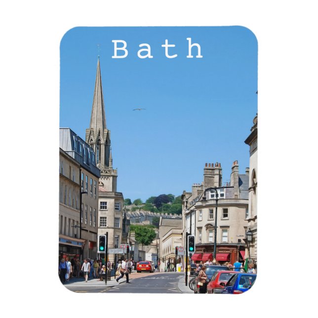 Bath # 5   magnet (Vertical)