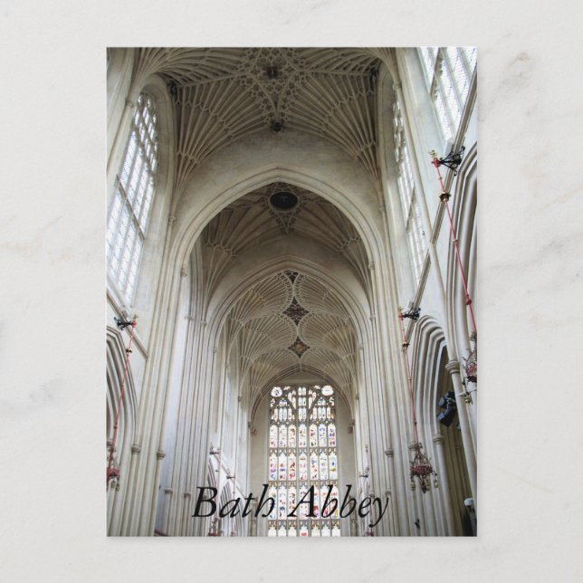 Bath Abbey postcard (Front)