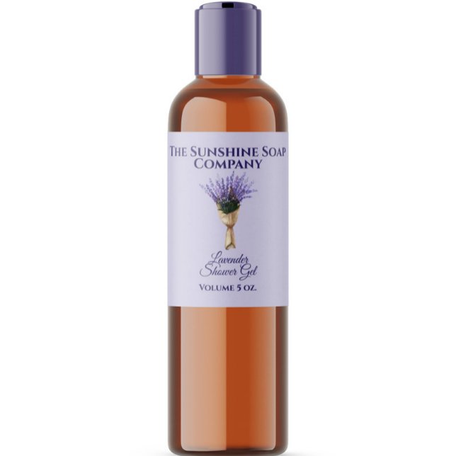Bath and Body Product Label - lavender (Creator Uploaded)