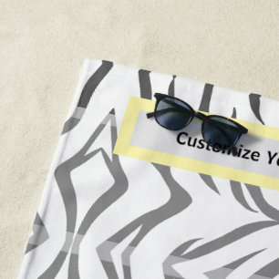 Bath, Beach or Yoga Towel Tiger Stripes