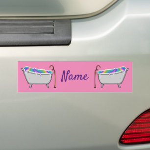 Bath Bomb Babe Thunder_Cove Bumper Sticker