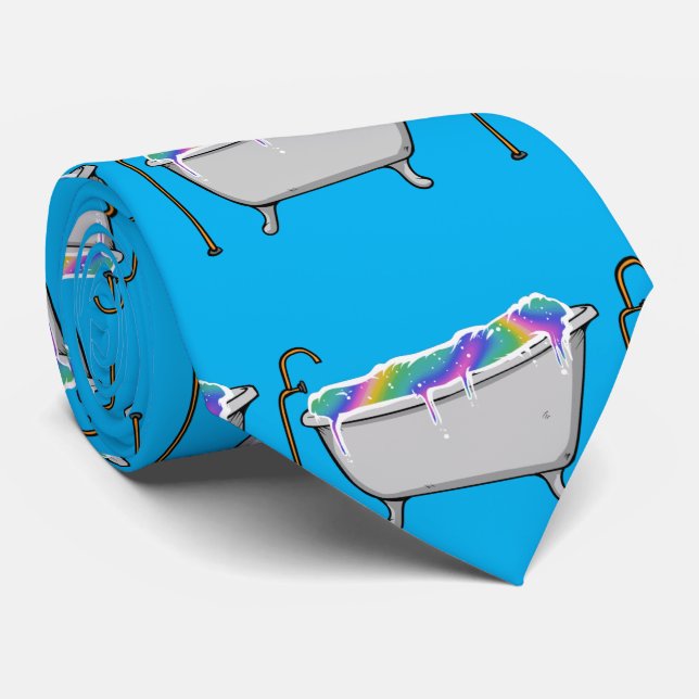 Bath Bomb Babe Thunder_Cove  Tie (Rolled)