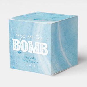 Bath Bomb Baby Shower Favour Box