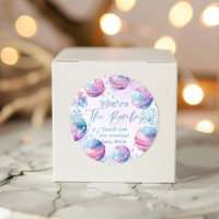 Bath bomb making birthday party thank you