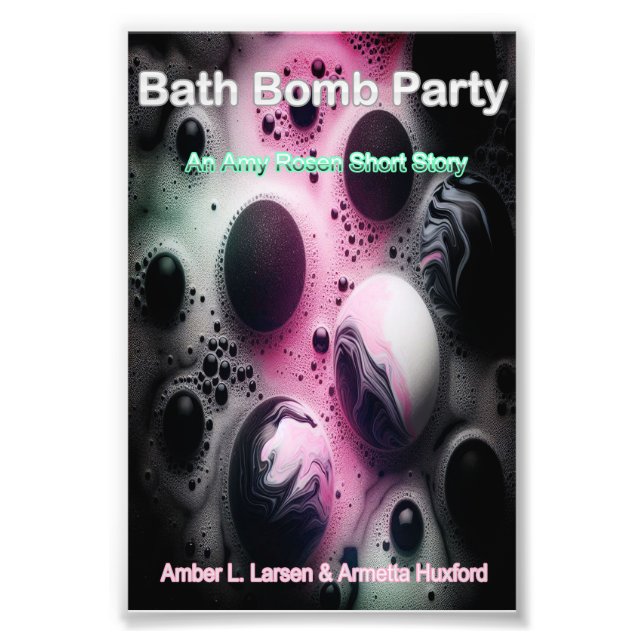 Bath Bomb Party Cover Photo Print (Front)