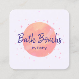 Bath Bombs Calling Card