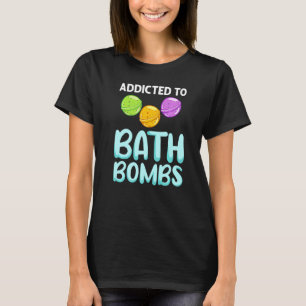 Bath Bombs Making Bathing Bomb Bubble Lavender Pre T-Shirt