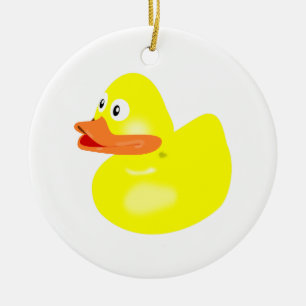 Bath Duck Ceramic Tree Decoration