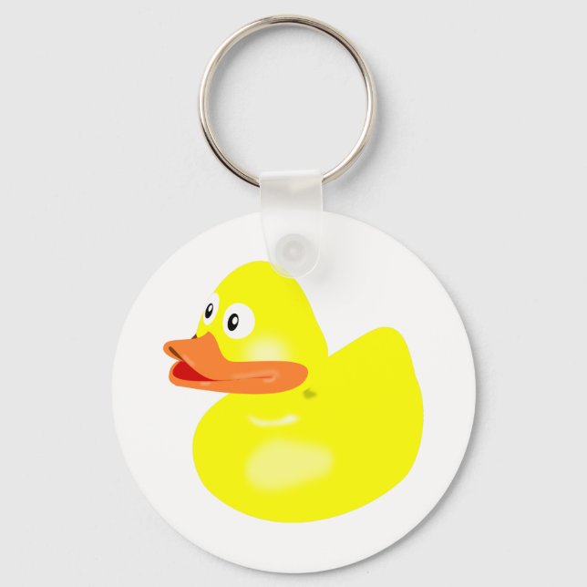 Bath Duck Key Ring (Front)