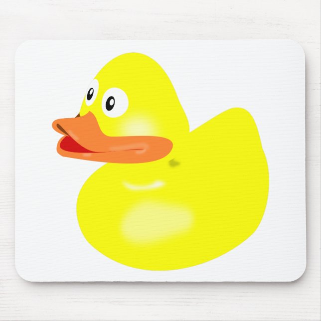 Bath Duck Mouse Mat (Front)
