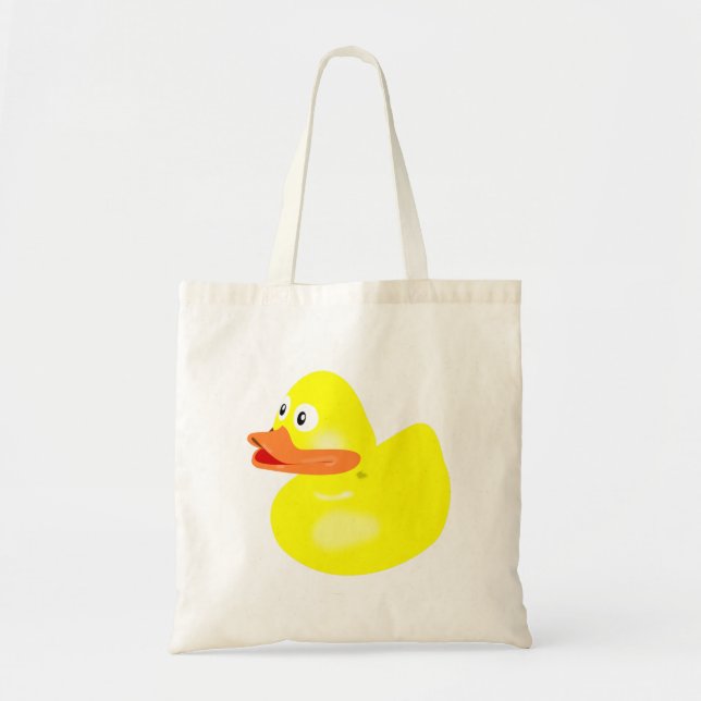 Bath Duck Tote Bag (Front)