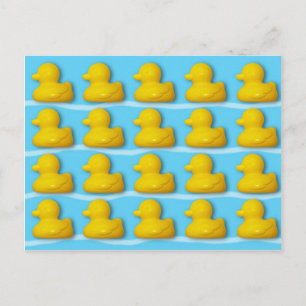 Bath Ducks Postcard