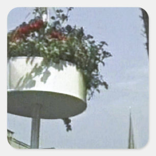 Bath England 1986 Roman Bath1a snap-24056 jGibney Square Sticker