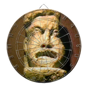 Bath England 1986 Roman Man Statue1 snap-17443 jGi Dartboard