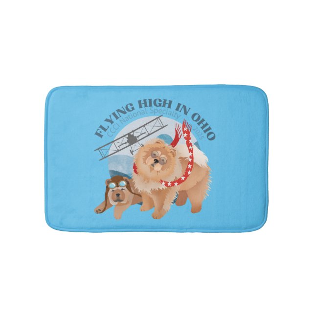 BATH MAT - BLUE WITH 2025 LOGO (Front)