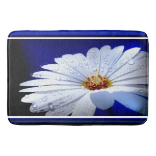Bath Mat/Daisy with Dew Drops Mat