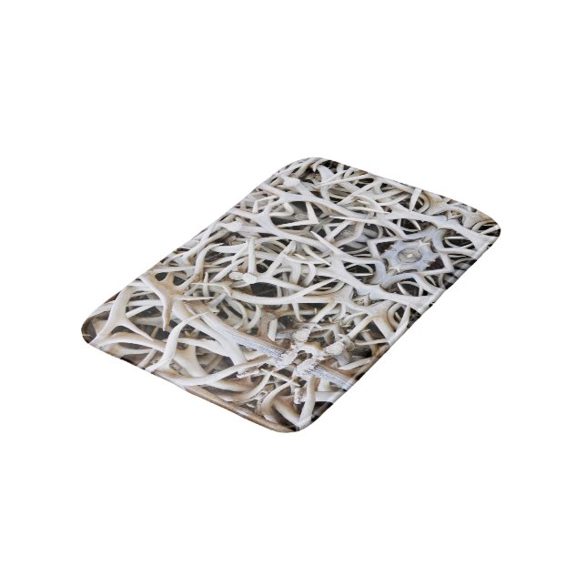 Bath Mat Elk Antlers (Angled)