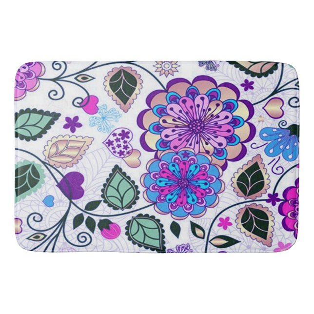 Bath Mat/Floral Mat (Front)
