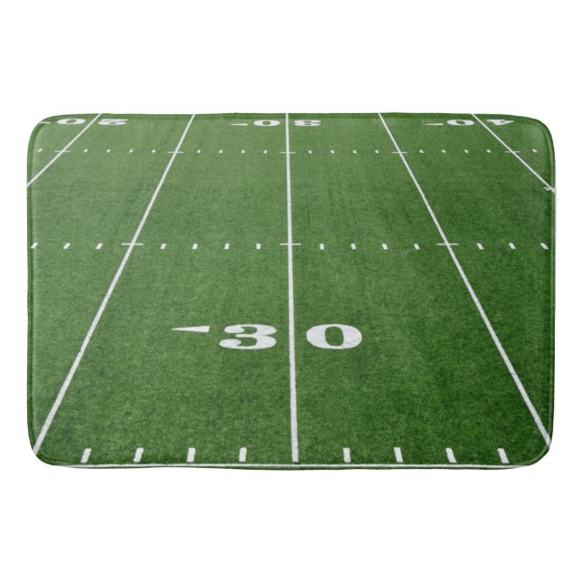 Bath Mat/Football Field Bath Mat (Front)