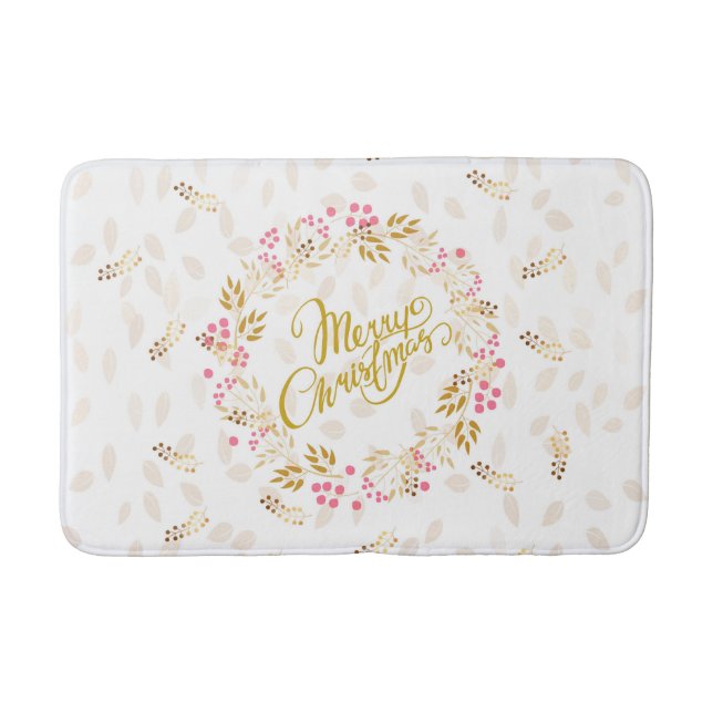 Bath Mat Merry Christmas (Front)