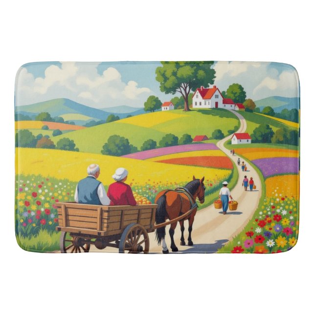 Bath mat Naif style (Front)