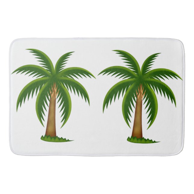 Bath Mat/Palm Trees Bath Mat (Front)