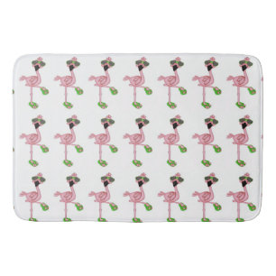 Bath Mat/Pink Flamingos Mat