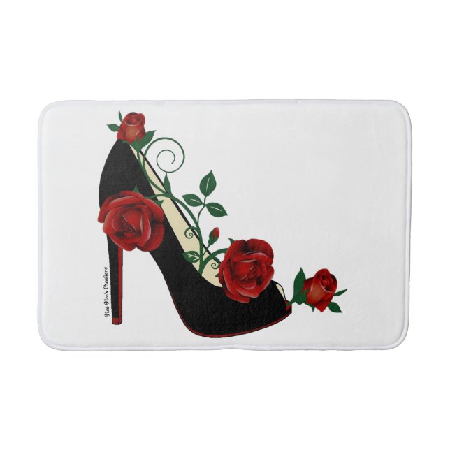 Bath Mat - Stiletto Rose (Front)