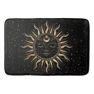 Bath Mat- Sun Moon Stars Bath Mat
